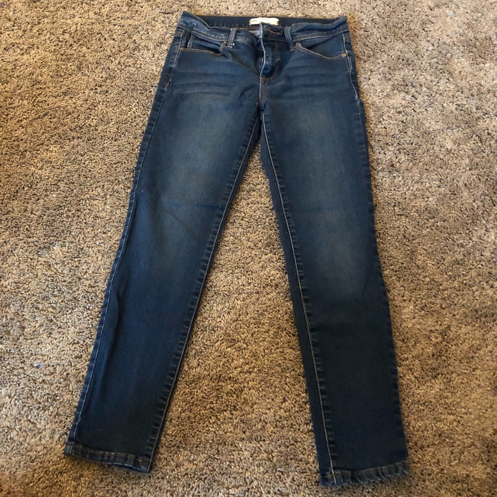 Free people jeans skinny jeans size 26‎